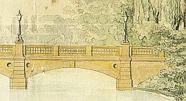 Schlossbrücke - Zeichnung