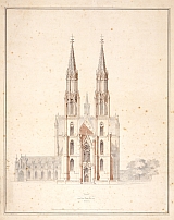 Schweriner Dom - Zeichnung